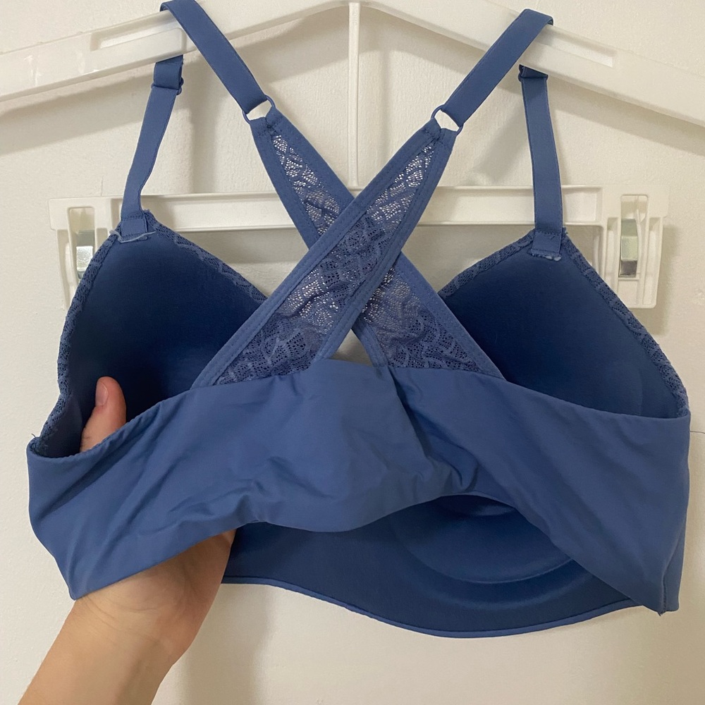 Maidenform Blue Bra and Panty Set - Picture 2 of 5